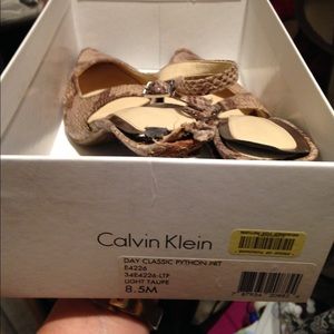 Calvin Klein sling back  heels